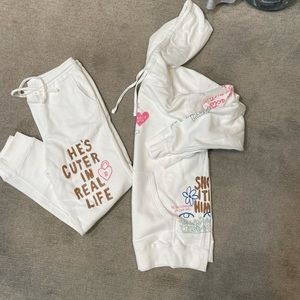 Lonely ghost girl gang new sweatsuit